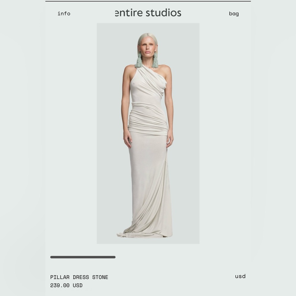 Entire Studios Pillar Maxi Dress